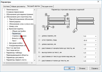 Configurarea unui desen pentru CDS