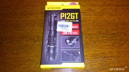 Nitecore p12gt - gama lungă de buzunar