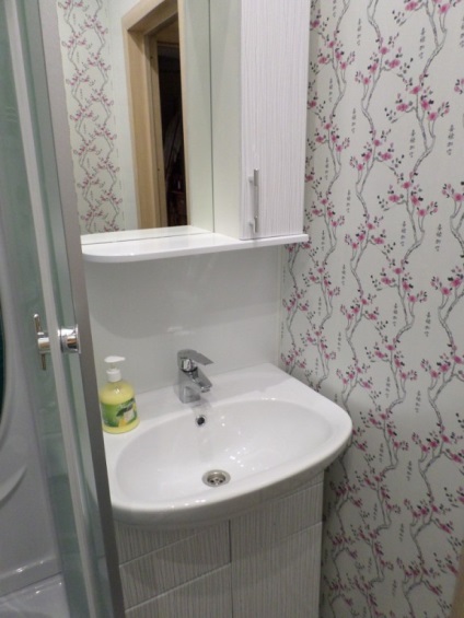 Tapete pentru baie lichida, vinil, lavabila, cum se pastreaza, design baie, interior