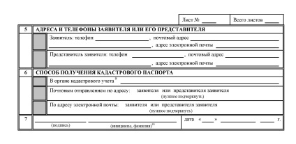 Eșantion de cerere de înregistrare în cadastru a terenurilor