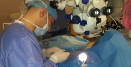 Transplantul corneei ochiului (keratoplastia) în clinica de ochi din Moscova