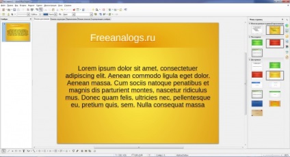 Descrierea programului gratuit libreoffice (pachete de birou)