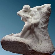 Descrierea sculpturii lui François Auguste se naște 
