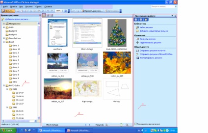 A képek optimalizálása Microsoft Office Képkezelő segítségével, nyílt osztály