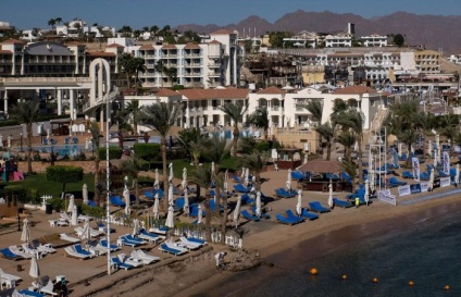Hotelurile și plajele pustiite din Sharm el-Sheikh, un portal de divertisment