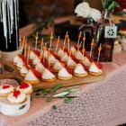 Organizarea unei mese bufet pentru o nuntă în Sankt Petersburg prețuri, cost