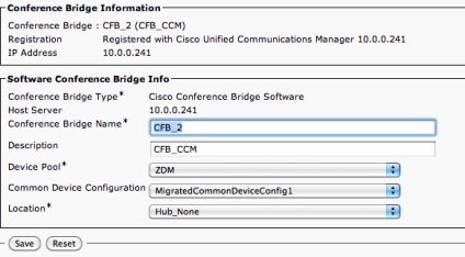 Organizarea apelurilor de conferință pe baza unităților cisco unified call manager (cucm) v6 și a telefonului cisco ip