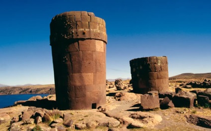 Titicaca-tó, szigetek uros, takale, amantani, silustani chulpas és aramu-mura kapuk