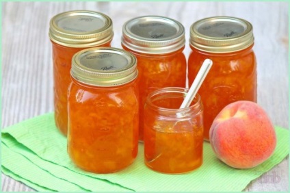 Peach jam recept a könnyebb főzéshez