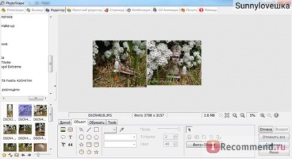 Photoscape - editor ușor de utilizat al Photoscape! Exemple de fotografii și capturi de ecran