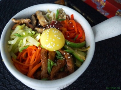 Pibimbamp (bibimbap), site masculin culinar - cele mai bune retete cu o fotografie