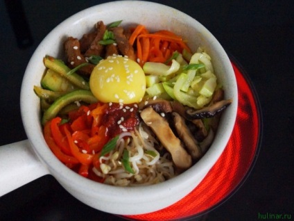 Pibimbamp (bibimbap), site masculin culinar - cele mai bune retete cu o fotografie