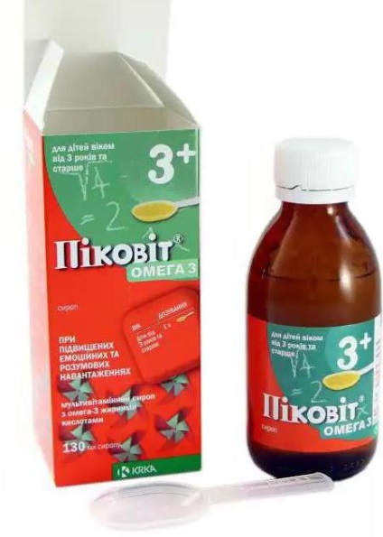 Pikovit Omega 3 pentru copii recenzii doctori