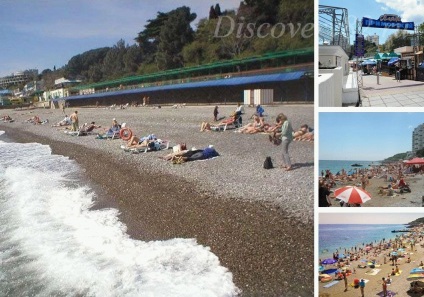 Plajele din Yalta descriere, locație, cum se ajunge