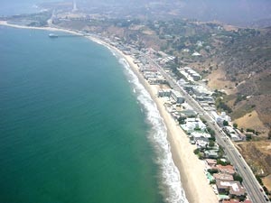 Coasta și plajele din California