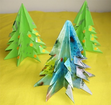 Artizanat pentru Anul Nou de origami