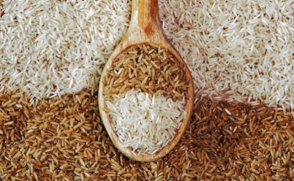 Beneficii și daune de orez brun și alb, pe care orezul este mai util
