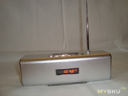 MP3 player portabil, radio cu suport USB, microSD