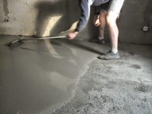 La ce temperatură puteți turna șapa de beton