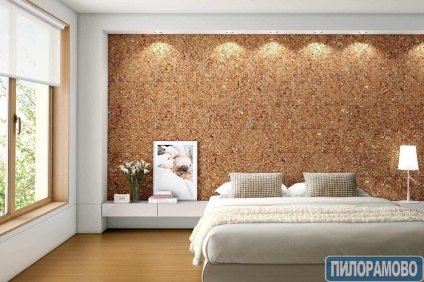 Parafa panelek falak természetes szépsége a belső