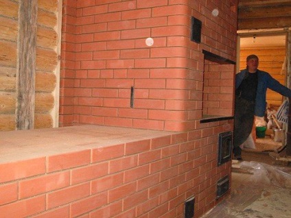Proiecte de case cu încălzire pe sobă, încălzirea caselor de lemn (de la un bar) cu mâinile lor