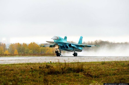 Producția bombardierului de linie frontală Su-34