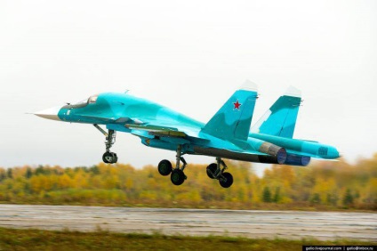 Producția bombardierului de linie frontală Su-34