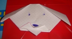 Animale simple origami