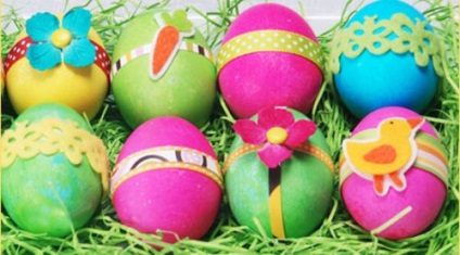 Oua de colorat pentru Pasti sunt frumoase, talentati si creative (Figura) Oua de colorat pentru Pasti sunt frumoase, talentati si creative
