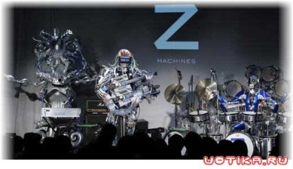 Az a rész, amelyben a robotok hasonlítanak az emberi lényekre (a robot Titan nézete) Az a rész, amelyben a robothoz hasonló robotok vannak
