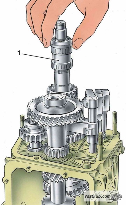 Repararea cutiei de viteze cu cinci trepte VAZ 2107, VAZ 2105, VAZ 2104