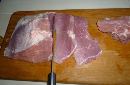 Rețetă pentru fripturi de carne de porc cartofi rase pas cu pas cu fotografii