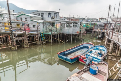 Satul de pescuit din Hong Kong (insula lantau)