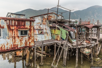 Satul de pescuit din Hong Kong (insula lantau)