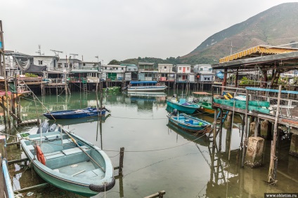 Satul de pescuit din Hong Kong (insula lantau)