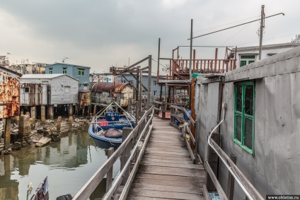 Satul de pescuit din Hong Kong (insula lantau)