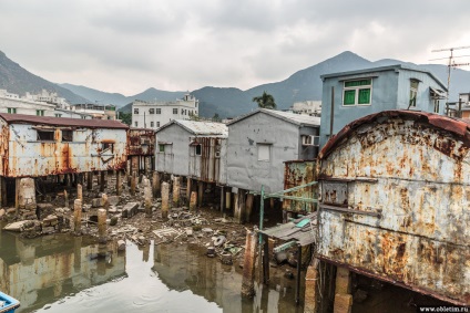 Satul de pescuit din Hong Kong (insula lantau)