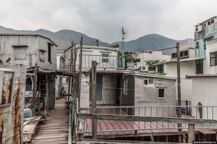 Satul de pescuit din Hong Kong (insula lantau)