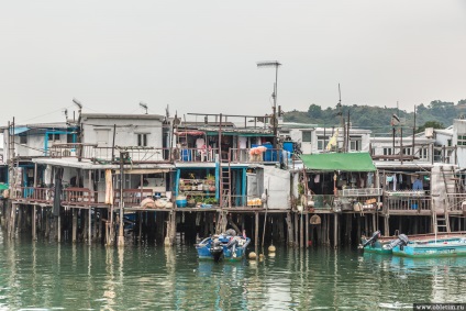 Satul de pescuit din Hong Kong (insula lantau)