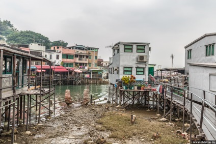 Satul de pescuit din Hong Kong (insula lantau)