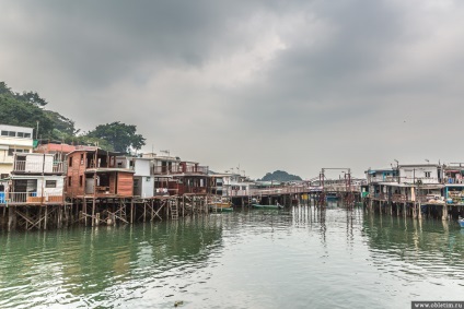 Satul de pescuit din Hong Kong (insula lantau)