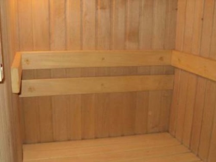 Sauna în apartament este făcută corect