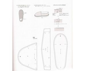 Papuci de cusut - 6 modele