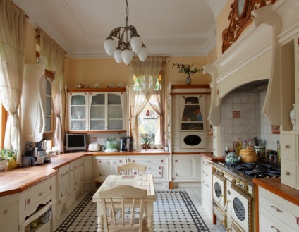 Perdele în bucătărie în stil Art Nouveau (36 fotografii) instrucțiuni pentru auto-selecție, preț, video, fotografie