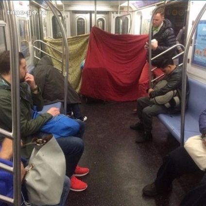 Cu ei nu te plictisesti ... 24 mod nebun din spatiile deschise ale metroului orasului