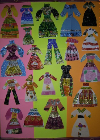 Crearea colecțiilor de haine pentru păpuși din hârtie ca modalitate de dezvoltare a creativității la copiii cu vârste cuprinse între 6-7 ani
