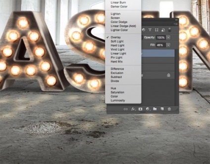 Creați un semn realist de lampă 3d în stilul cazinoului retro, Photoshop