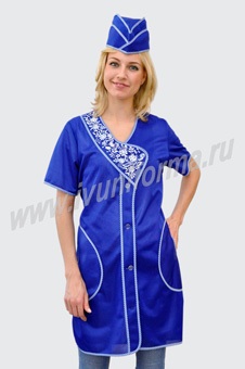 Salopete pentru vânzătorii de magazin alimentar - cumpărați uniforme de la Moscova prin Internet