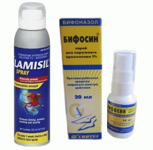 Spray-uri de la ciuperca de unghii la picioare, aplicare, demnitate, preparate