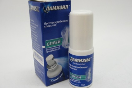 Spray pentru tratamentul ciupercilor pe picioare